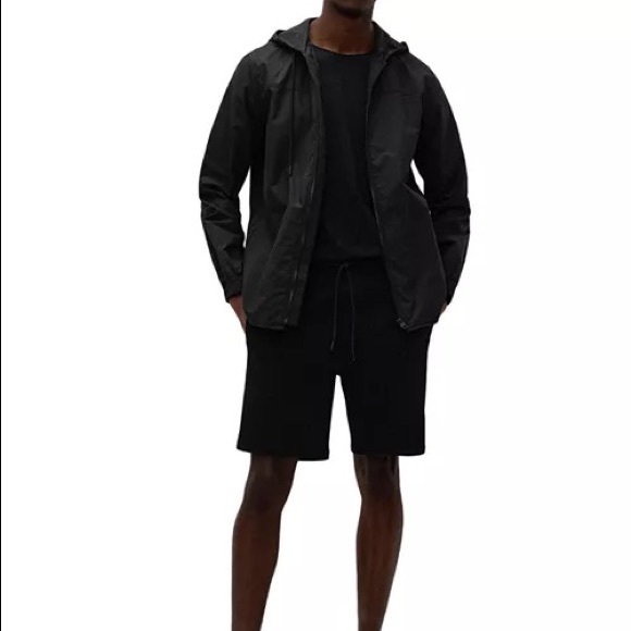 NWT Men's Small Hugo Boss Diz222 Logo Patch Regular Fit Drawstring Short In Navy - Picture 11 of 12